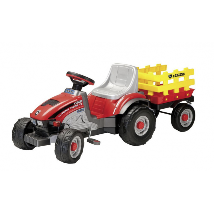 Šliapací traktor PEG PEREGO MINI TONY TIGRE s prívesom
